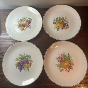 Johnson Brothers Snowwhite plates set of 4